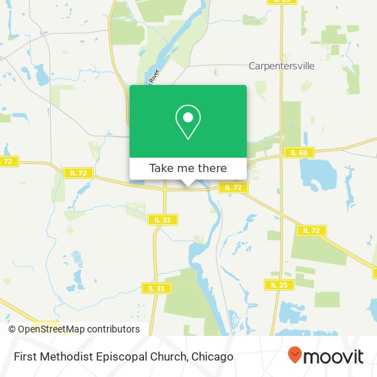 Mapa de First Methodist Episcopal Church