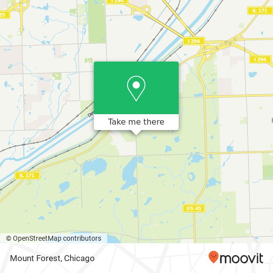 Mount Forest map