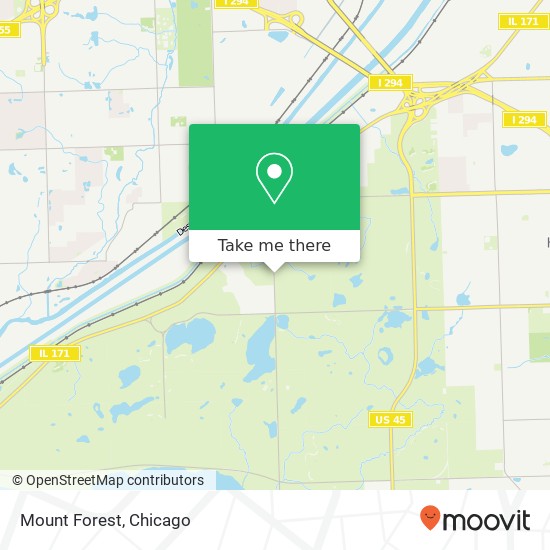 Mapa de Mount Forest