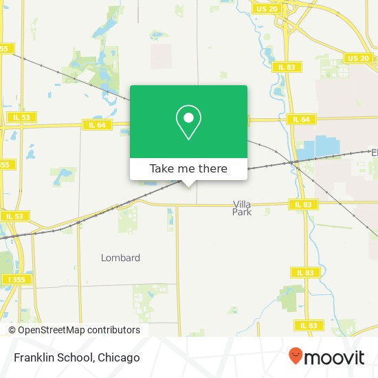 Mapa de Franklin School