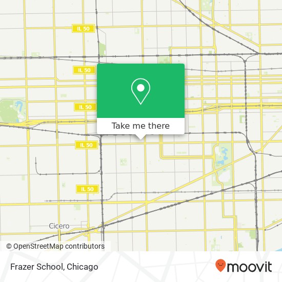Mapa de Frazer School