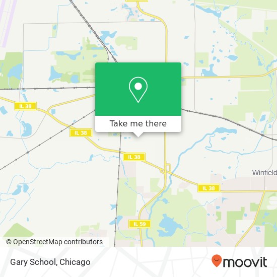 Gary School map