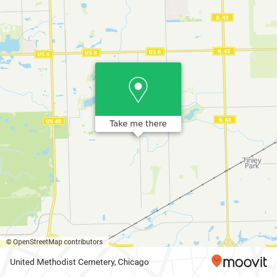 Mapa de United Methodist Cemetery