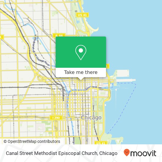 Canal Street Methodist Episcopal Church map