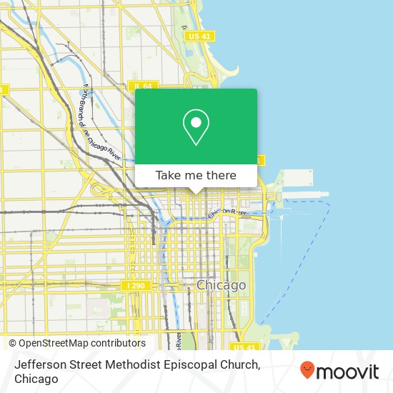 Mapa de Jefferson Street Methodist Episcopal Church