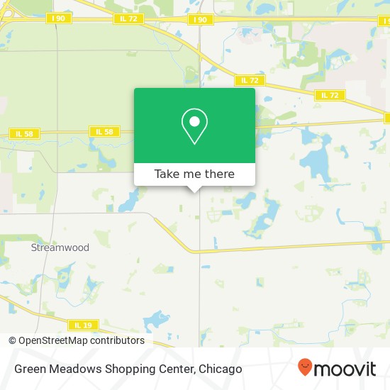 Green Meadows Shopping Center map