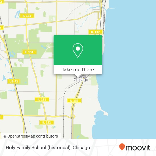 Mapa de Holy Family School (historical)