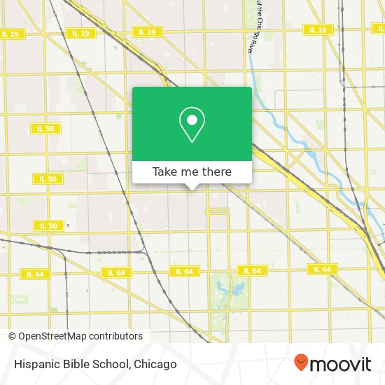 Mapa de Hispanic Bible School