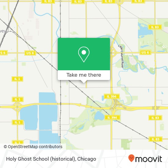 Mapa de Holy Ghost School (historical)