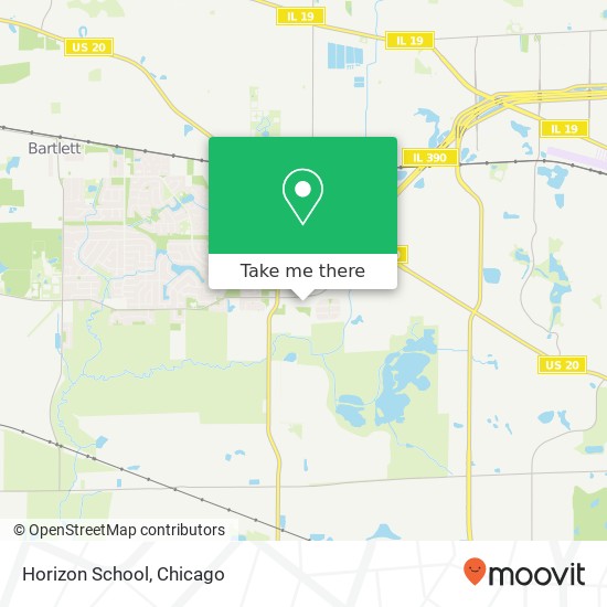 Mapa de Horizon School