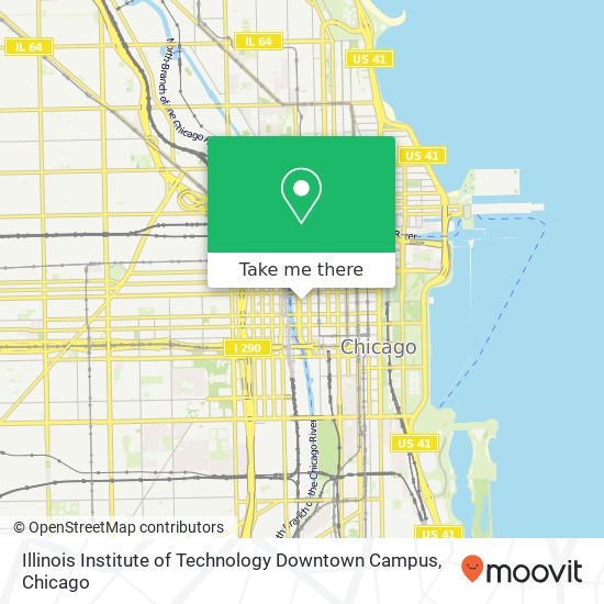 Mapa de Illinois Institute of Technology Downtown Campus
