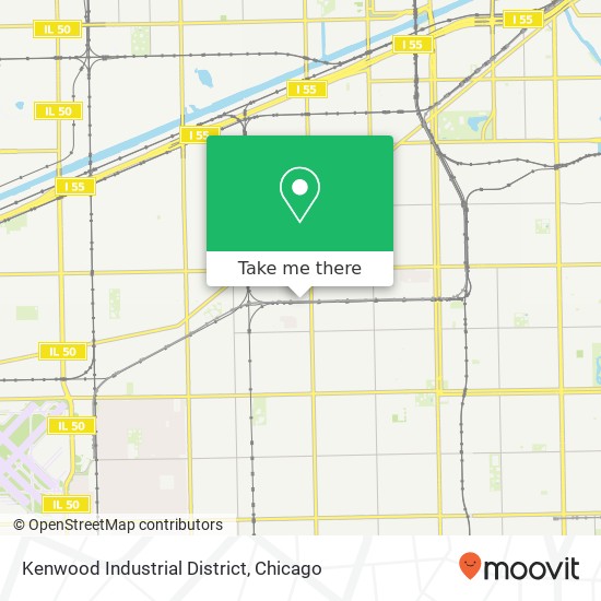 Kenwood Industrial District map