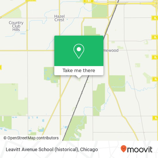 Mapa de Leavitt Avenue School (historical)