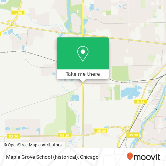 Mapa de Maple Grove School (historical)