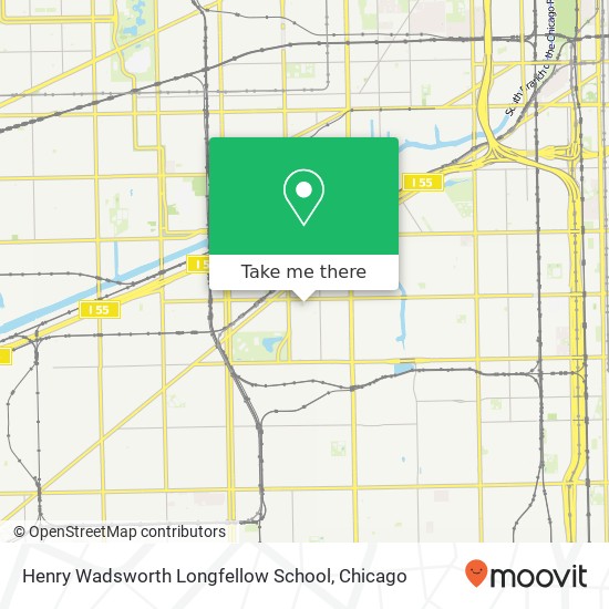 Henry Wadsworth Longfellow School map