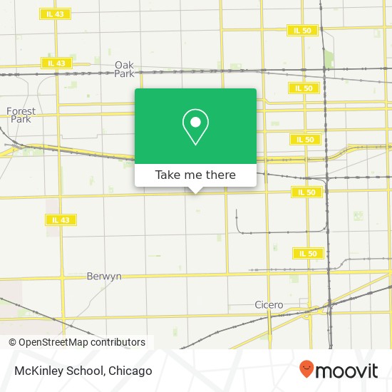 Mapa de McKinley School