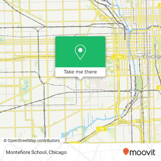 Montefiore School map