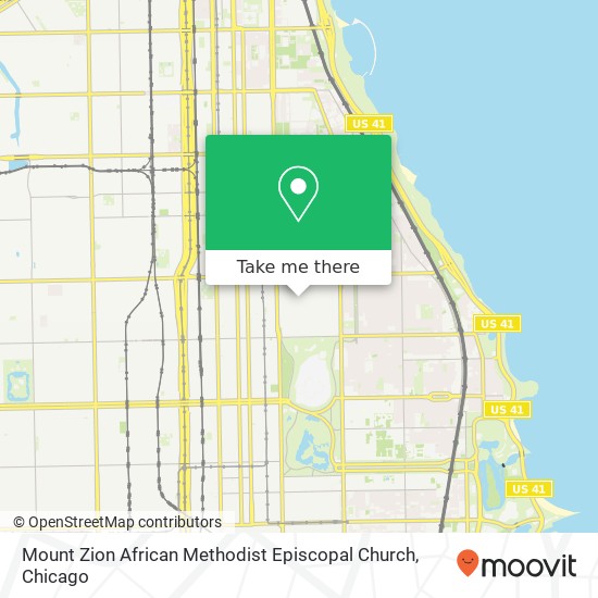 Mount Zion African Methodist Episcopal Church map