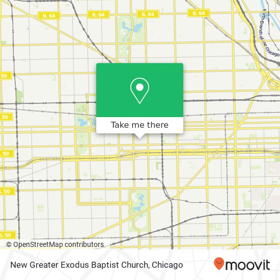 Mapa de New Greater Exodus Baptist Church