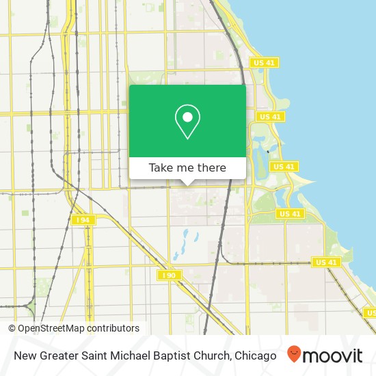 New Greater Saint Michael Baptist Church map
