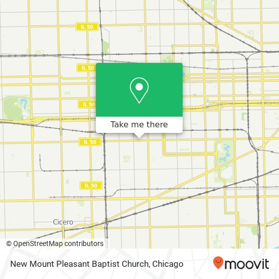 New Mount Pleasant Baptist Church map