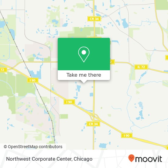 Northwest Corporate Center map