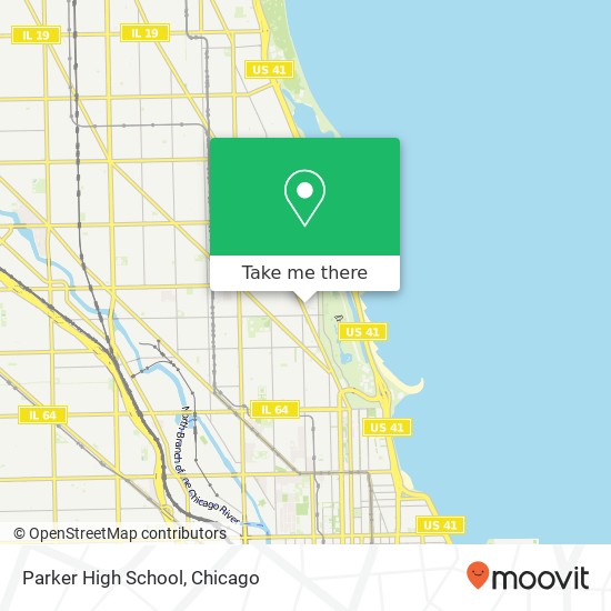 Mapa de Parker High School