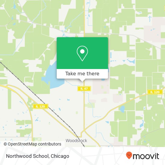 Mapa de Northwood School