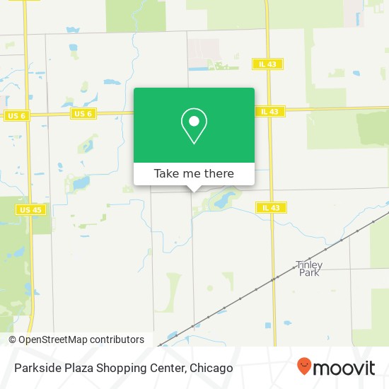 Parkside Plaza Shopping Center map