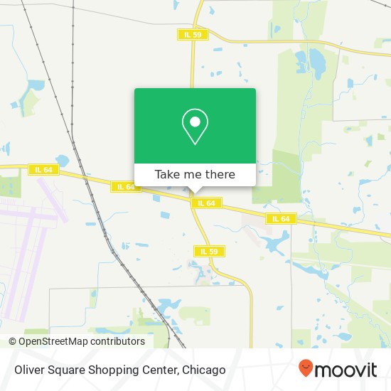 Mapa de Oliver Square Shopping Center
