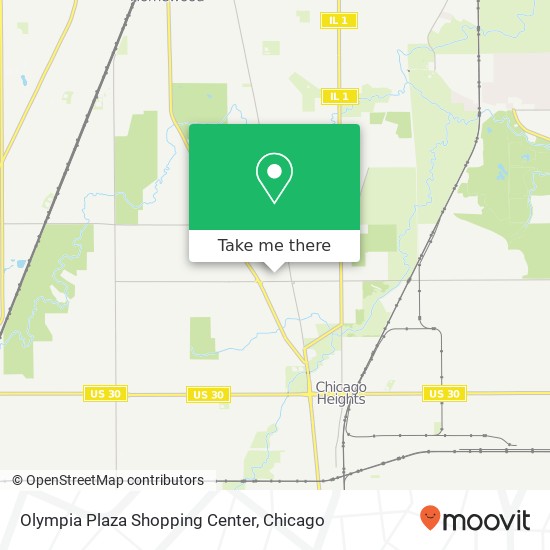 Mapa de Olympia Plaza Shopping Center
