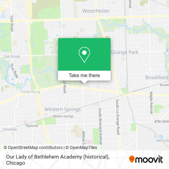 Our Lady of Bethlehem Academy (historical) map