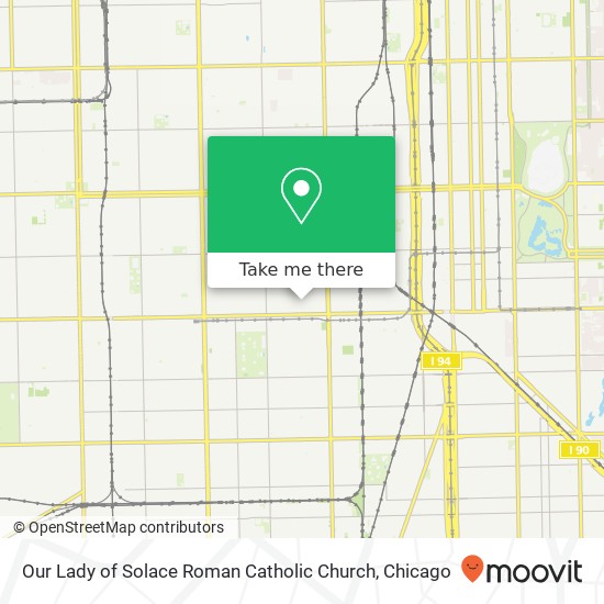 Our Lady of Solace Roman Catholic Church map