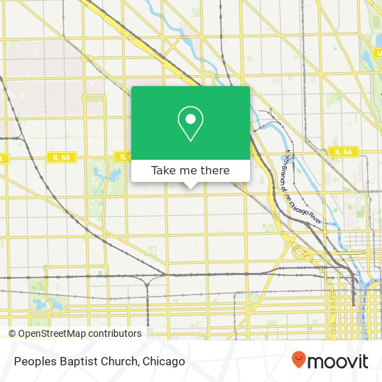Peoples Baptist Church map