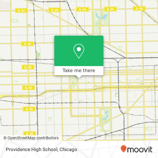 Providence High School map