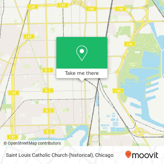 Mapa de Saint Louis Catholic Church (historical)