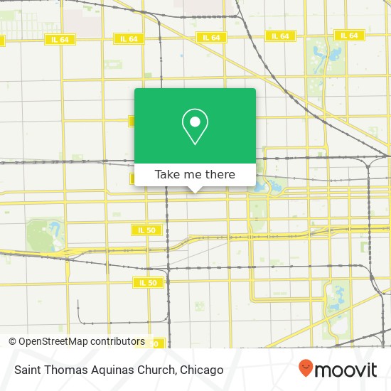 Saint Thomas Aquinas Church map