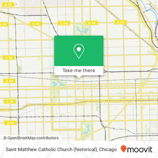 Saint Matthew Catholic Church (historical) map