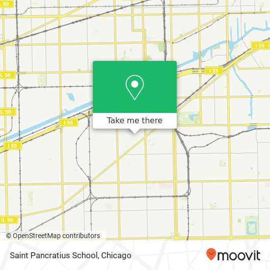 Saint Pancratius School map