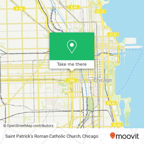 Saint Patrick's Roman Catholic Church map