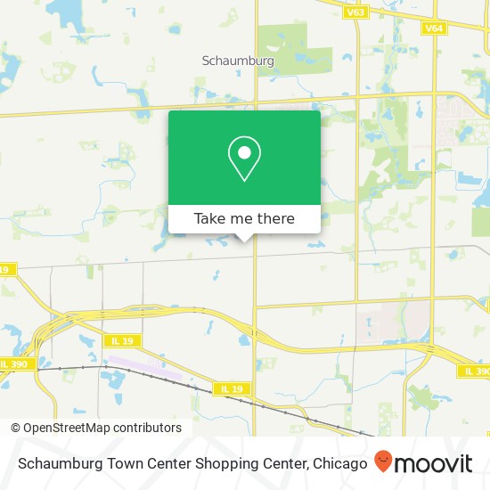 Schaumburg Town Center Shopping Center map