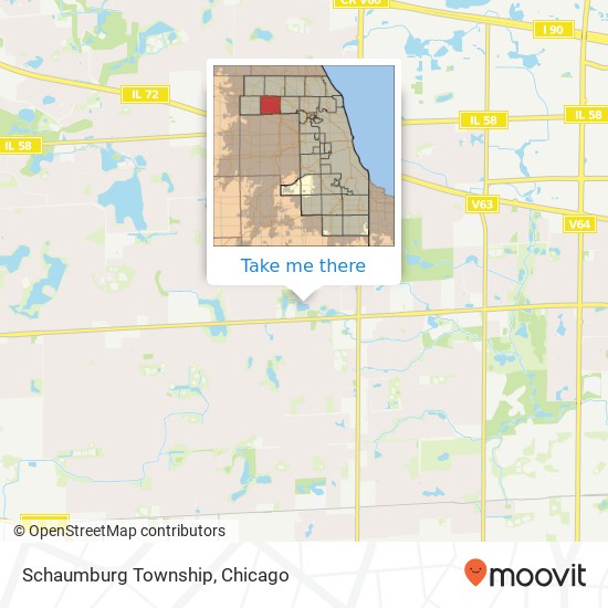 Schaumburg Township map