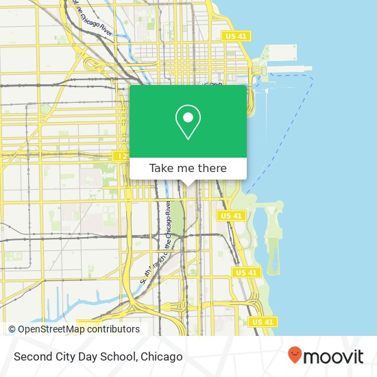 Second City Day School map