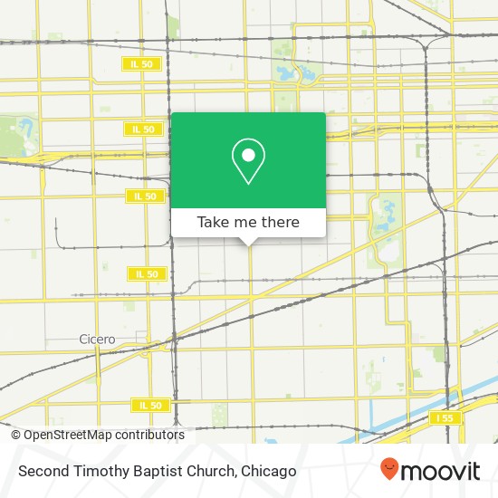 Mapa de Second Timothy Baptist Church