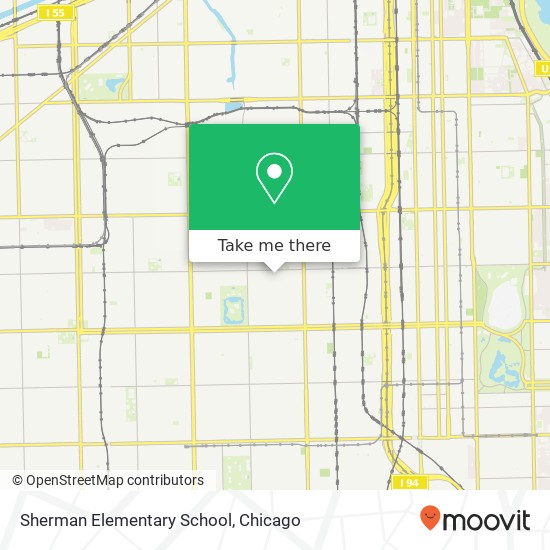 Sherman Elementary School map