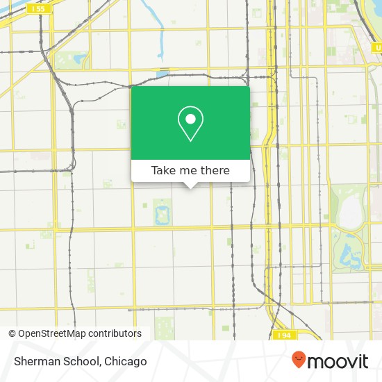 Sherman School map