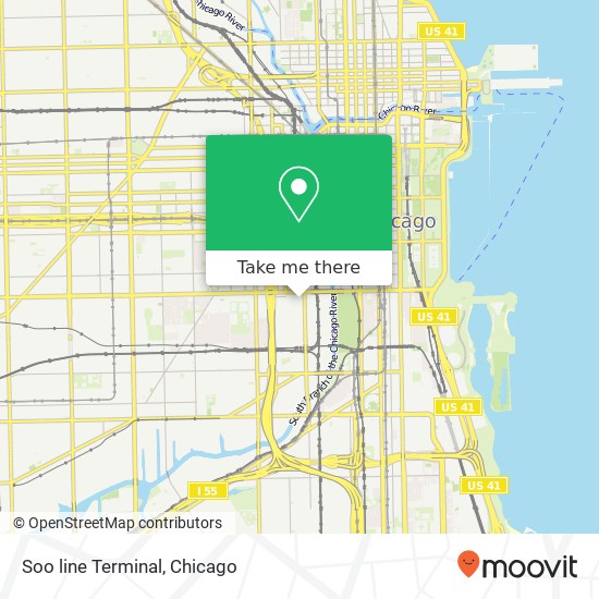 Soo line Terminal map