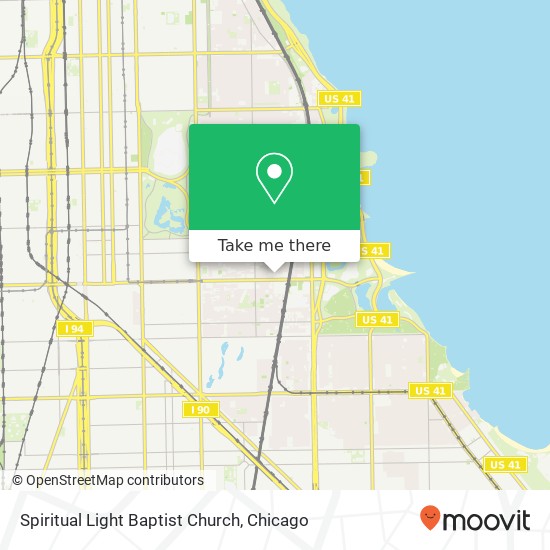 Spiritual Light Baptist Church map