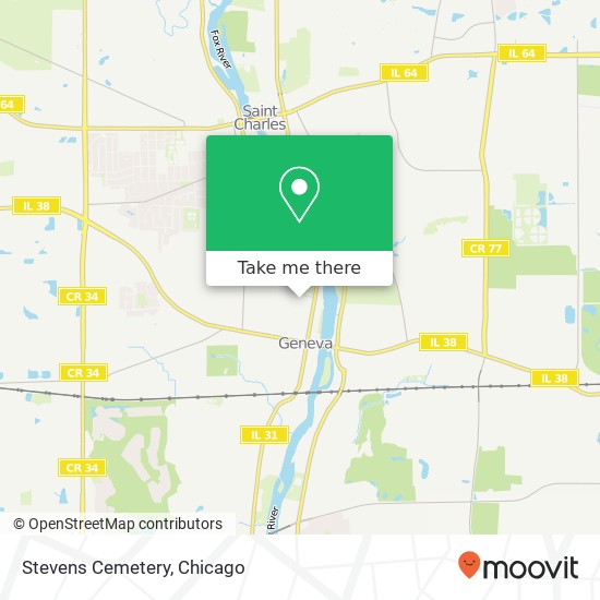 Mapa de Stevens Cemetery