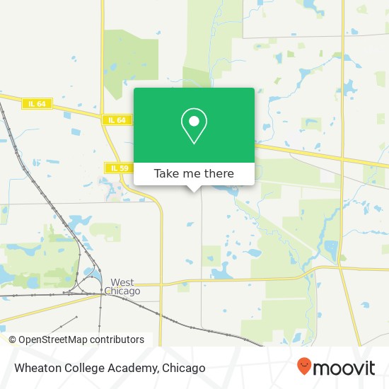 Mapa de Wheaton College Academy